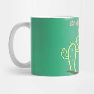 Stay Away Cacti Mug